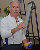 John Grinder juggling